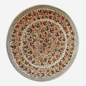 Chinar Embossed Paper Mache Wall Hanging